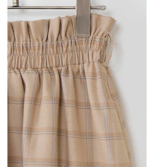 ikka kids「【キッズ】チェックベルト付きフレアスカート（100~160cm）」|スカート|