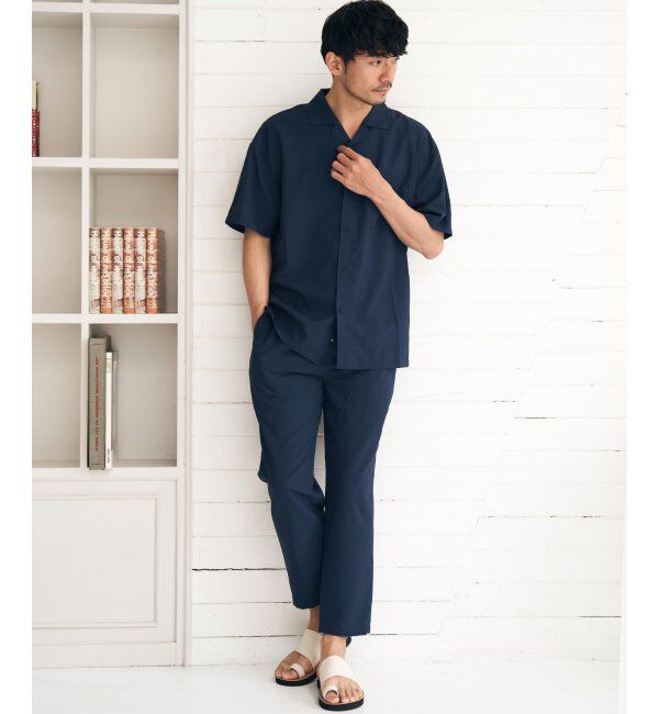 IKKA LOUNGE「Ｒｅｆｌａｘリラックスオープンカラー」|シャツ・ブラウス|