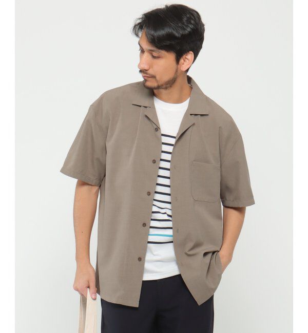 IKKA LOUNGE「Ｒｅｆｌａｘリラックスオープンカラー」|シャツ・ブラウス|