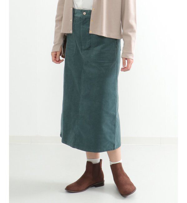 ikka「コーデュロイスカート」|スカート|
