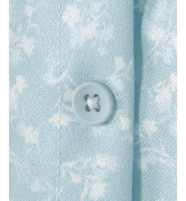 ikka kids「肩開きレイヤード花柄ブラウス（120~160cm）」|シャツ・ブラウス|