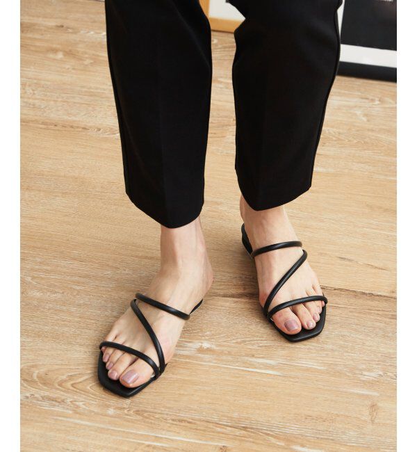 ikka「ラクカルストラップサンダル」|その他|