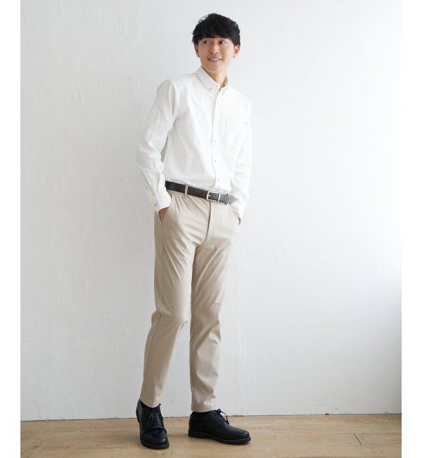 ikka「【吸水速乾】イージーケアオックスボタンダウンシャツ」|シャツ・ブラウス|