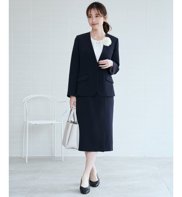 IKKA LOUNGE「バーチャーム付きブラウス」|シャツ・ブラウス|