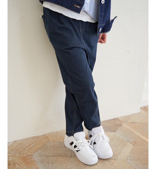 ikka kids「【親子おそろい】GOKU楽パンツ テーパード（120~160cm）」|その他|