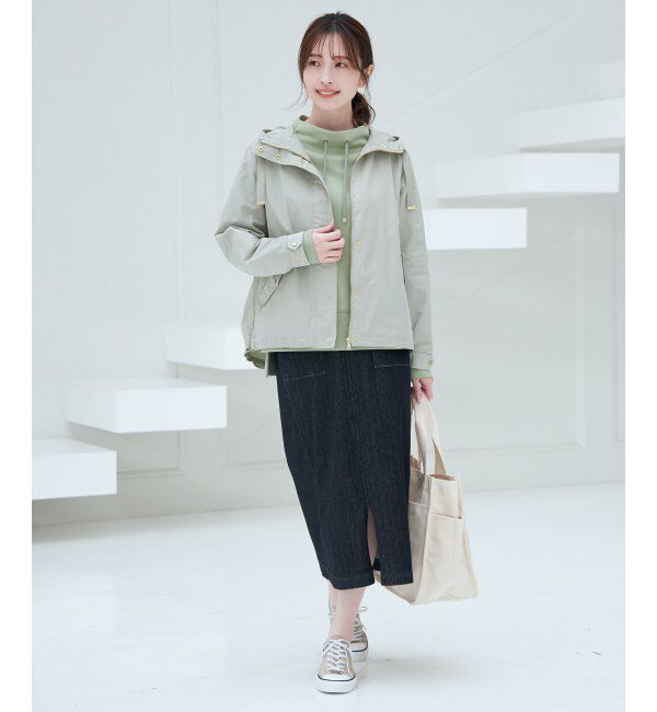 ikka「【雑誌InRed4月号掲載】撥水花粉リリースマウンテンパーカー」|ブルゾン・スタジャン|