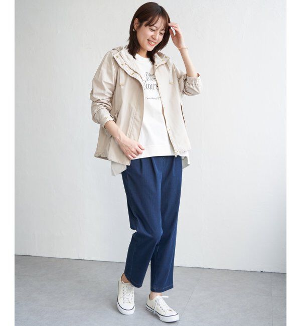 ikka「【雑誌InRed4月号掲載】撥水花粉リリースマウンテンパーカー」|ブルゾン・スタジャン|