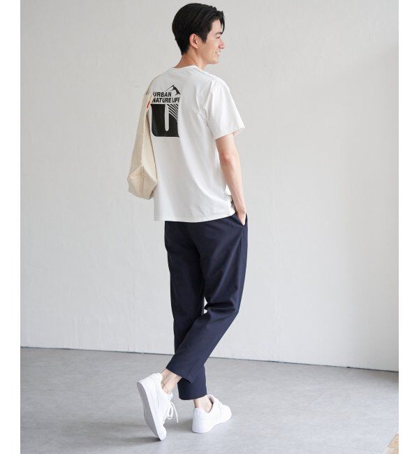 ikka「URBAN NATURE LIFE アーバンネイチャーライフ ドライスピードプリントTシャツ」|Tシャツ・カットソー|