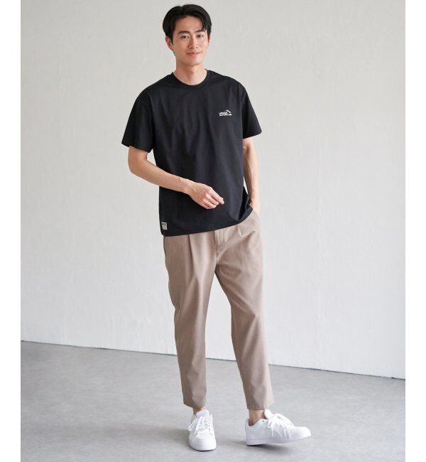 ikka「URBAN NATURE LIFE アーバンネイチャーライフ ドライスピードプリントTシャツ」|Tシャツ・カットソー|