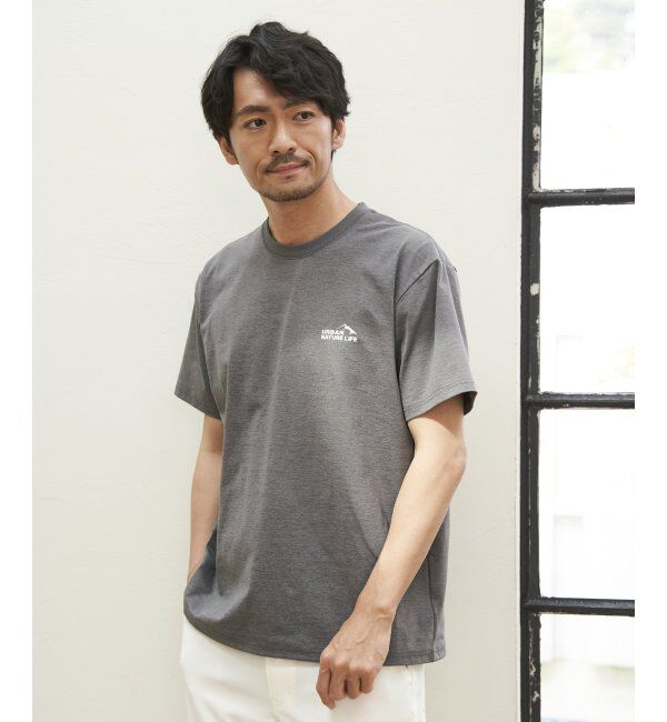 ikka「URBAN NATURE LIFE アーバンネイチャーライフ ドライスピードプリントTシャツ」|Tシャツ・カットソー|