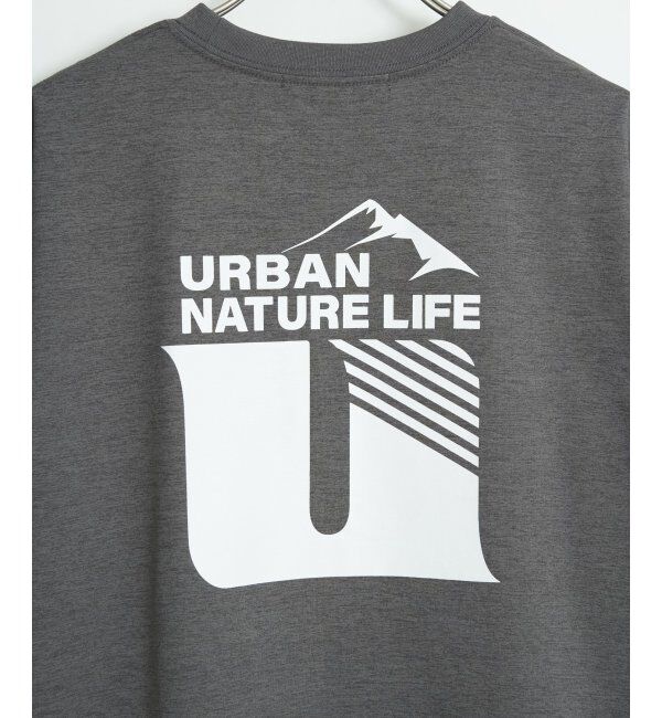 ikka「URBAN NATURE LIFE アーバンネイチャーライフ ドライスピードプリントTシャツ」|Tシャツ・カットソー|