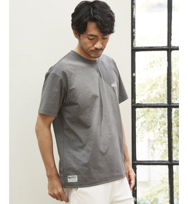 ikka「URBAN NATURE LIFE アーバンネイチャーライフ ドライスピードプリントTシャツ」|Tシャツ・カットソー|