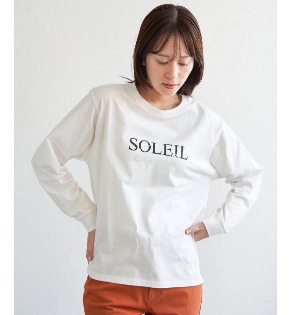 ikka「ロゴフォトプリントスウェットＴ」|Tシャツ・カットソー|