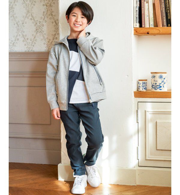 ikka kids「ポンチＺＩＰハイショクＺＩＰＰＫ」|Tシャツ・カットソー|