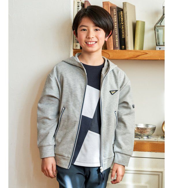 ikka kids「ポンチＺＩＰハイショクＺＩＰＰＫ」|Tシャツ・カットソー|