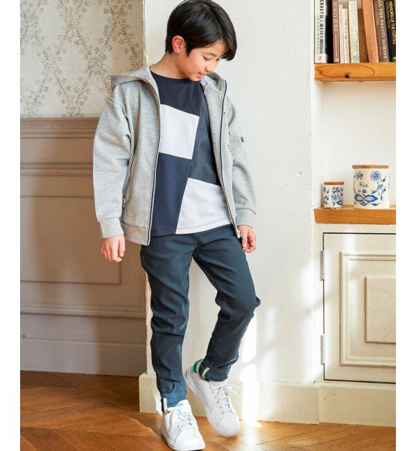 ikka kids「ポンチＺＩＰハイショクＺＩＰＰＫ」|Tシャツ・カットソー|