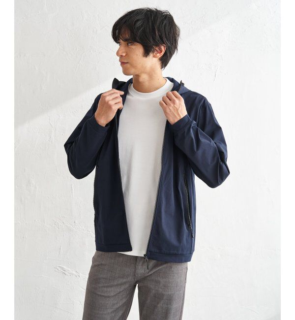 ikka「【吸水速乾／UVカット】ドライメッシュZIPパーカ」|カーディガン|