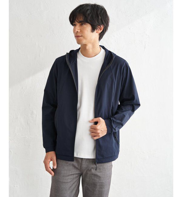 ikka「【吸水速乾／UVカット】ドライメッシュZIPパーカ」|カーディガン|