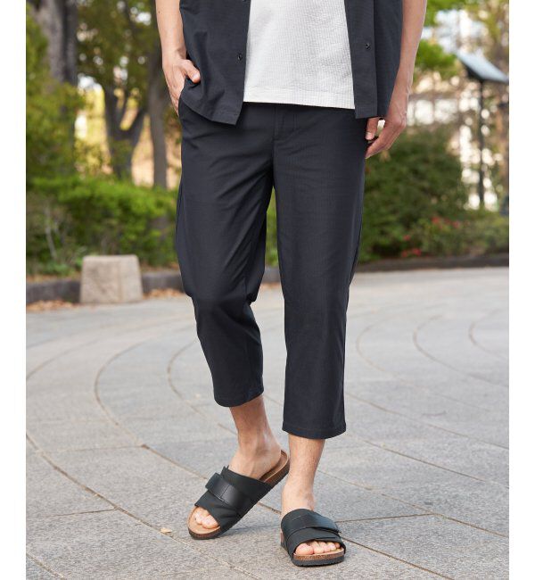 ikka「【接触冷感】GOKU楽 AIRクロップドパンツ【セットアップ対応】」|その他|