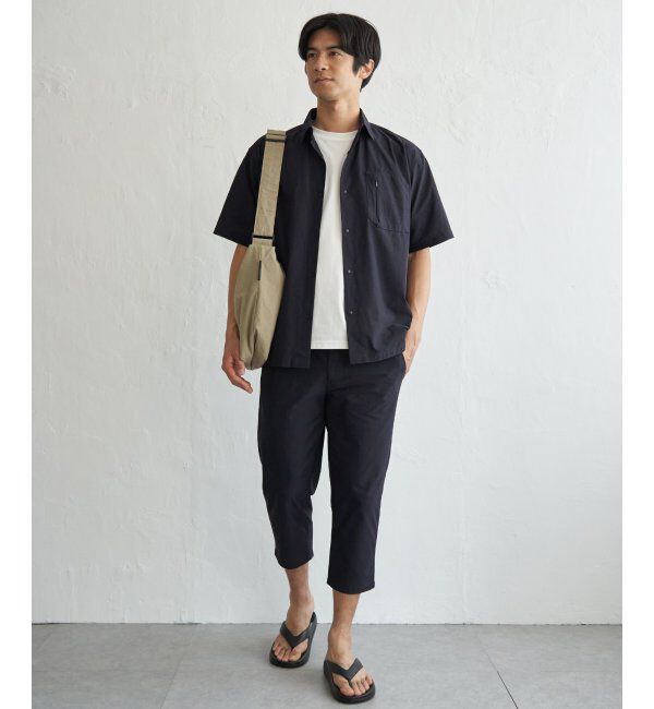 ikka「【接触冷感】GOKU楽 AIRクロップドパンツ【セットアップ対応】」|その他|