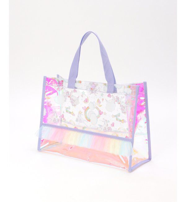 ikka kids「ガールズ フリル付きプールバッグ」|その他|ライトパープル