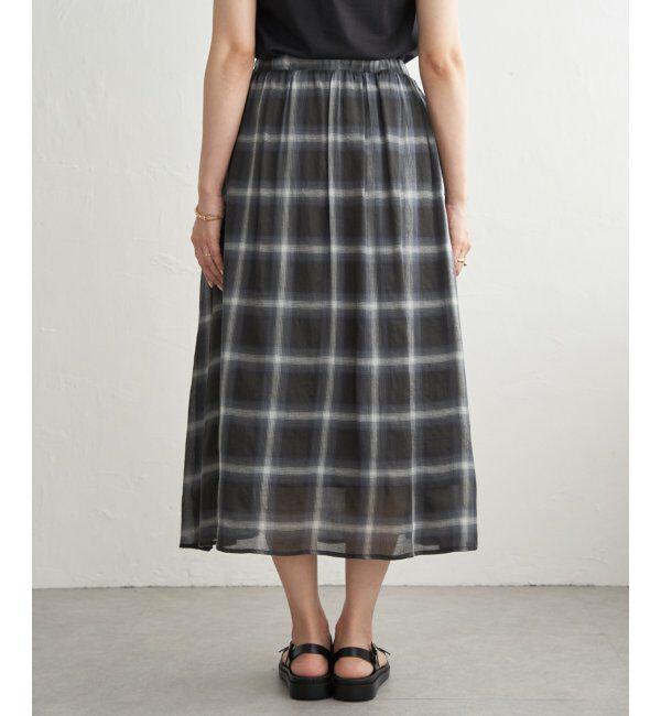 ikka「ギャザーフレアスカート」|スカート|
