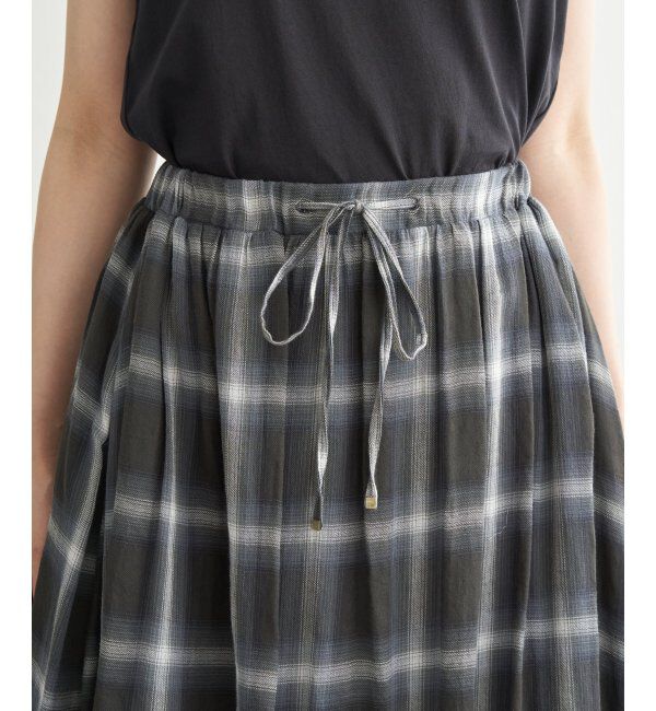 ikka「ギャザーフレアスカート」|スカート|