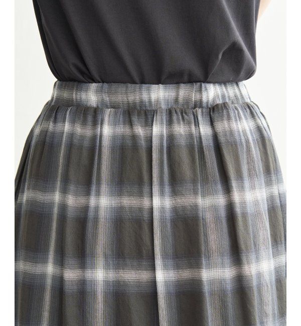 ikka「ギャザーフレアスカート」|スカート|