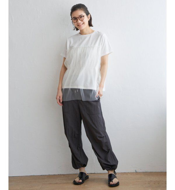 Lbc with Life「チュールドッキングtee」|その他|