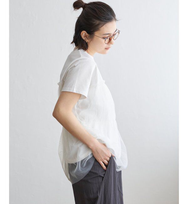 Lbc with Life「チュールドッキングtee」|その他|