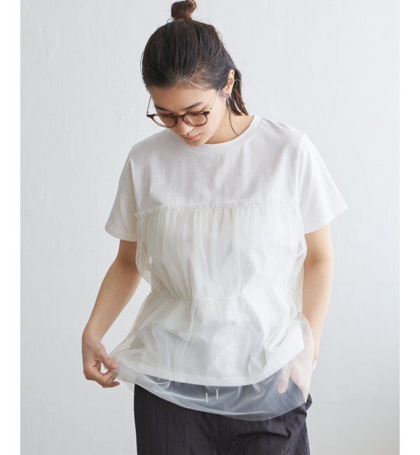 Lbc with Life「チュールドッキングtee」|その他|