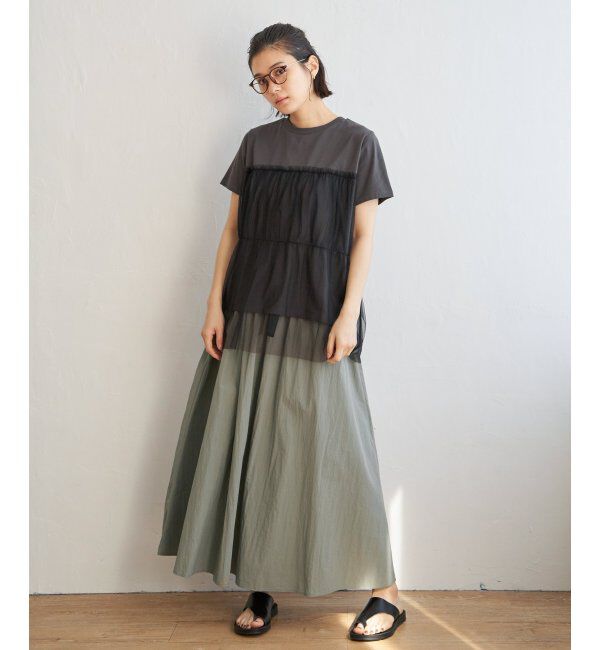 Lbc with Life「チュールドッキングtee」|その他|