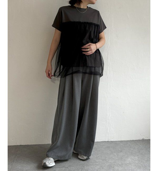 Lbc with Life「チュールドッキングtee」|その他|