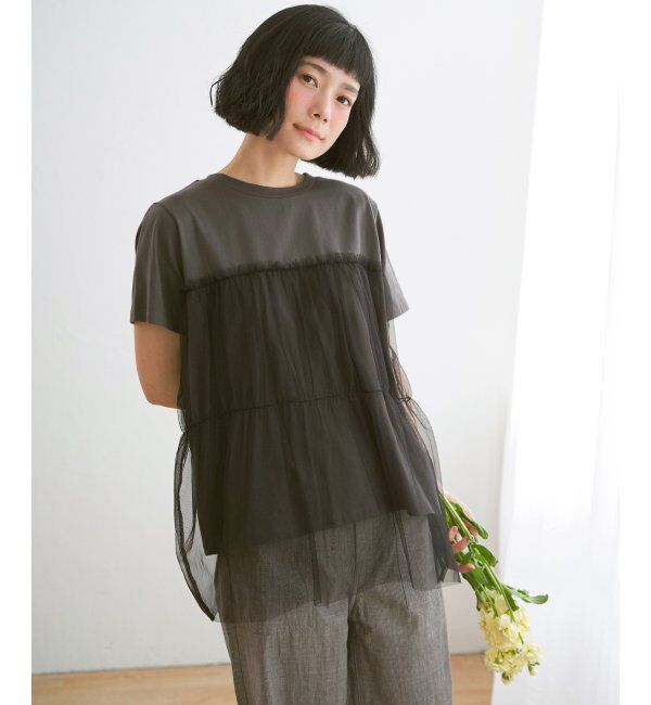 Lbc with Life「チュールドッキングtee」|その他|