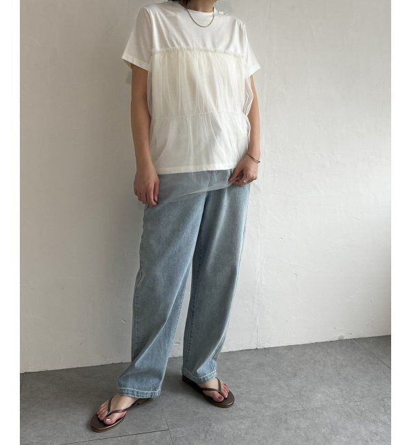 Lbc with Life「チュールドッキングtee」|その他|