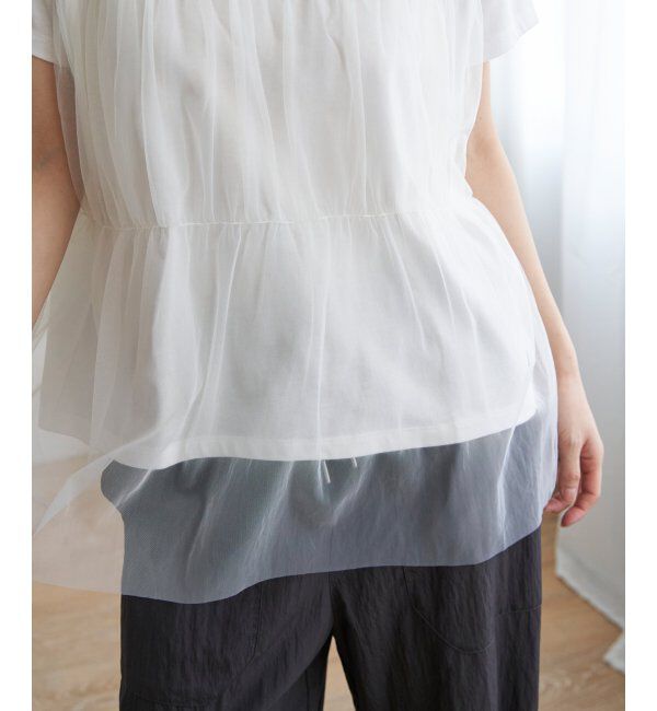 Lbc with Life「チュールドッキングtee」|その他|