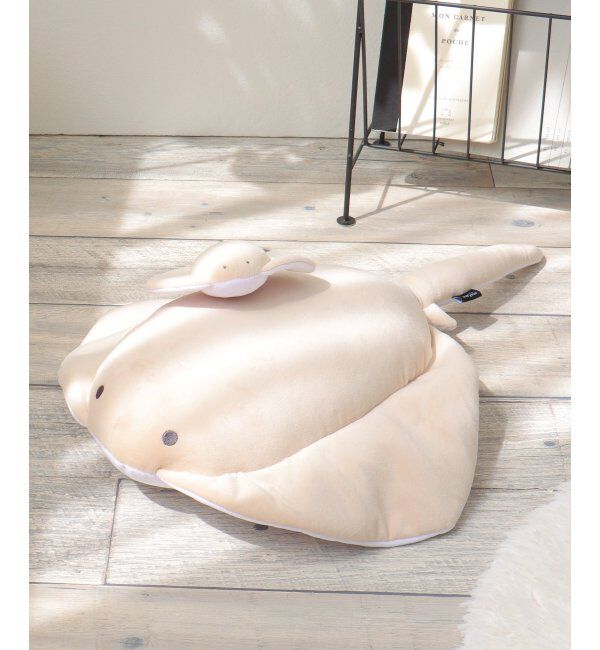 Lbc with Life「手乗りエイ」|クッション・クッションカバー|