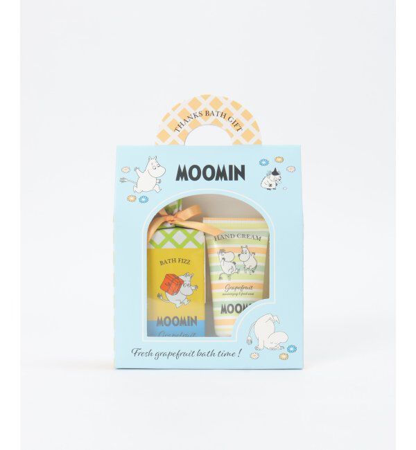 Lbc with Life「ムーミンバスギフトバッグ」|トイレタリー・ランドリーグッズ|イエロー