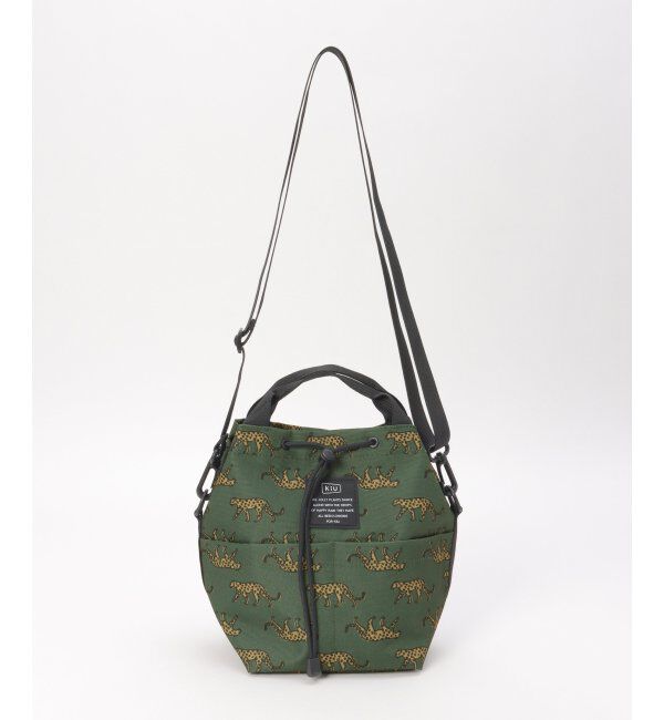 Lbc with Life「【撥水／防水】KiU キウ ポケッタフルミニバッグ」|傘|ダークオリーブ