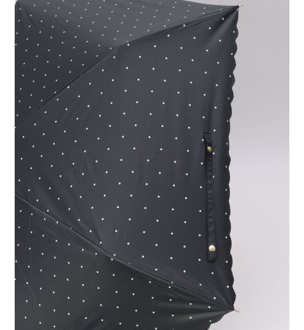 Lbc with Life「Wpc.  遮光ドットフラワーポイント ミニ傘 日傘 折りたたみ傘 晴雨兼用」|傘|