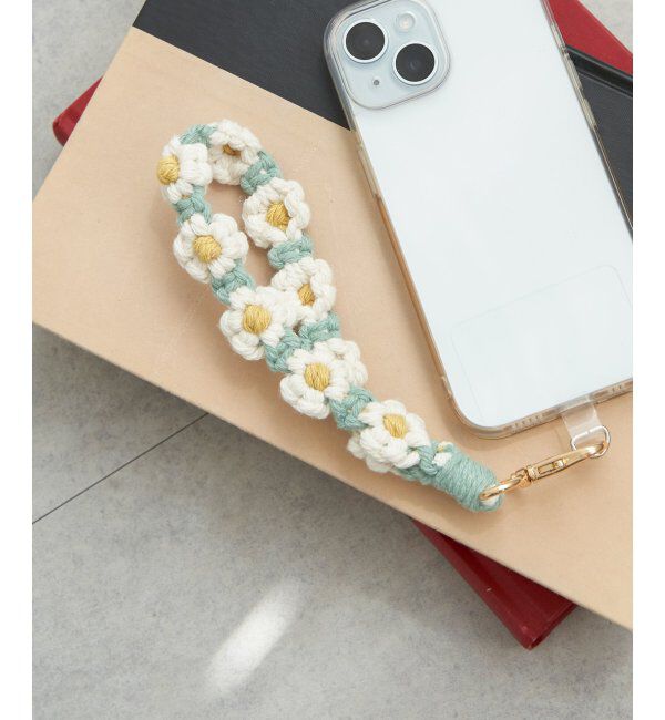 VENCE share style「ショートマクラメストラップ」|ネックレス|