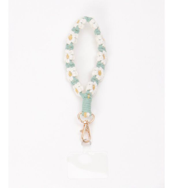 VENCE share style「ショートマクラメストラップ」|ネックレス|