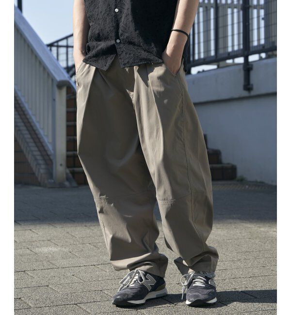 VENCE share style「ナチュラルストレッチバルーンパンツ」|その他|グレー