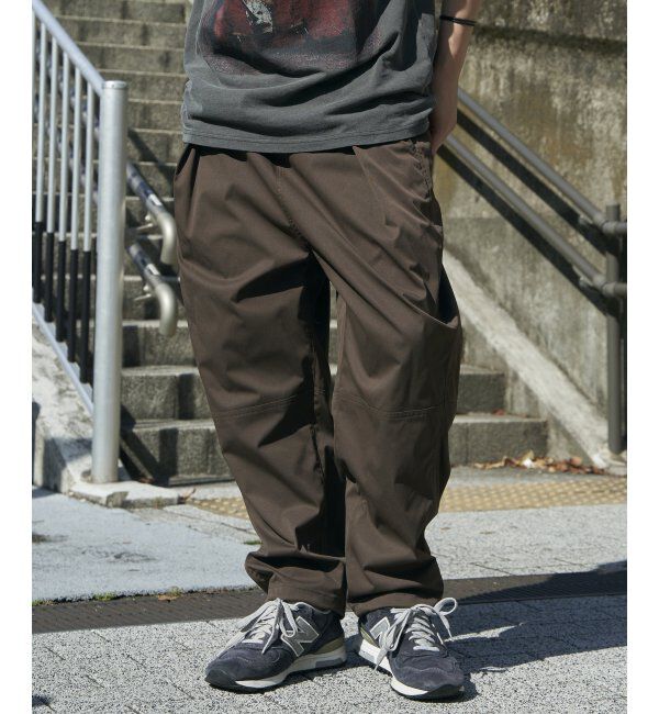 VENCE share style「ナチュラルストレッチバルーンパンツ」|その他|ブラウン