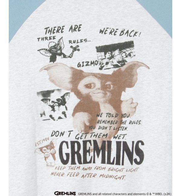 VENCE share style「GREMLINS グレムリン ラグランロンTシャツ」|Tシャツ・カットソー|