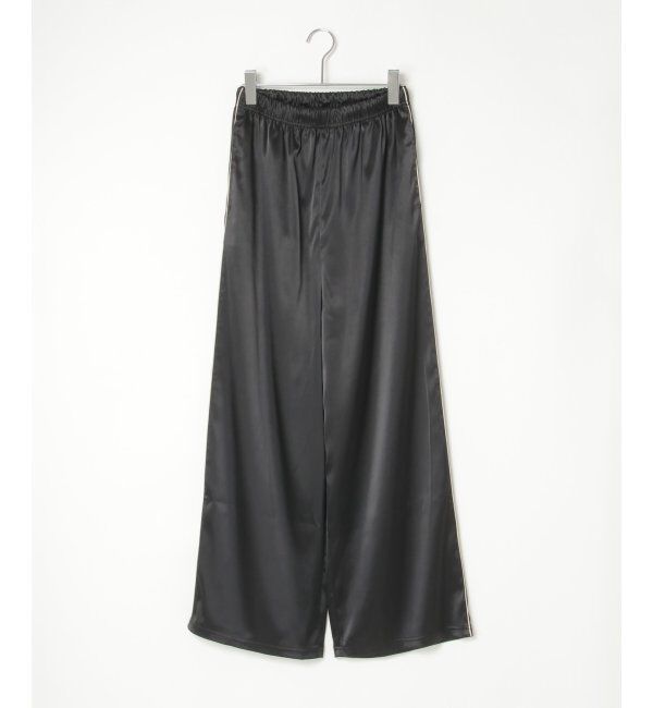 VENCE share style「サテンサイドラインパンツ」|デニム|