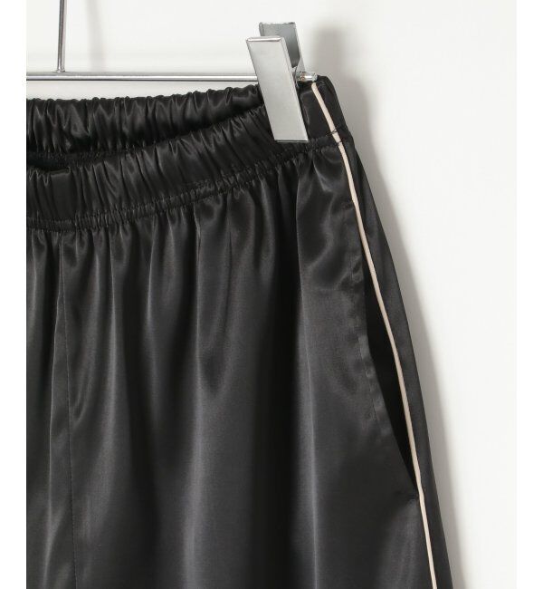 VENCE share style「サテンサイドラインパンツ」|デニム|