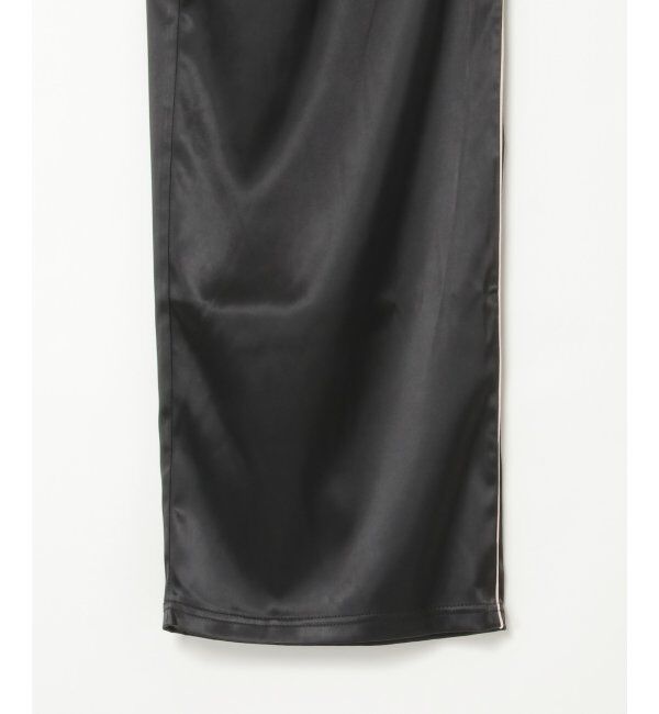 VENCE share style「サテンサイドラインパンツ」|デニム|