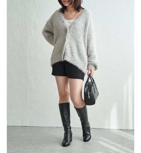 VENCE share style「3.5Gシャギーカーディガン」|カーディガン|