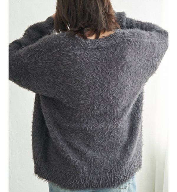 VENCE share style「3.5Gシャギーカーディガン」|カーディガン|